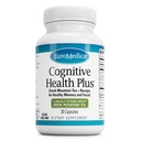 EuroMedica Kognitive Gesundheit Plus - Gesunde Gehirn-Ergänzung zur Unterstützung Fokus & Gedächtnis - Non-GMO & Vegan-Ergänzung mit griechischem Berg Tee & Botanicals - 30 Kapseln (30 Servierungen)