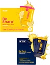 BeMe BeSharp & BeZen Bundle - Liquid Omega-3 & Magnesium Glycinate L-Theanine Supplements