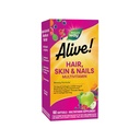 Nature's Way Alive! Haar, Haut und Nägel Multivitamin mit Biotin und Kollagen, 60 Softgels