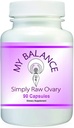 Einfach Ovary Glandular für Frauen Gesundheit. Raw Bovine Ovarian Glandular 90 Kapseln für Hormonunterstützung.