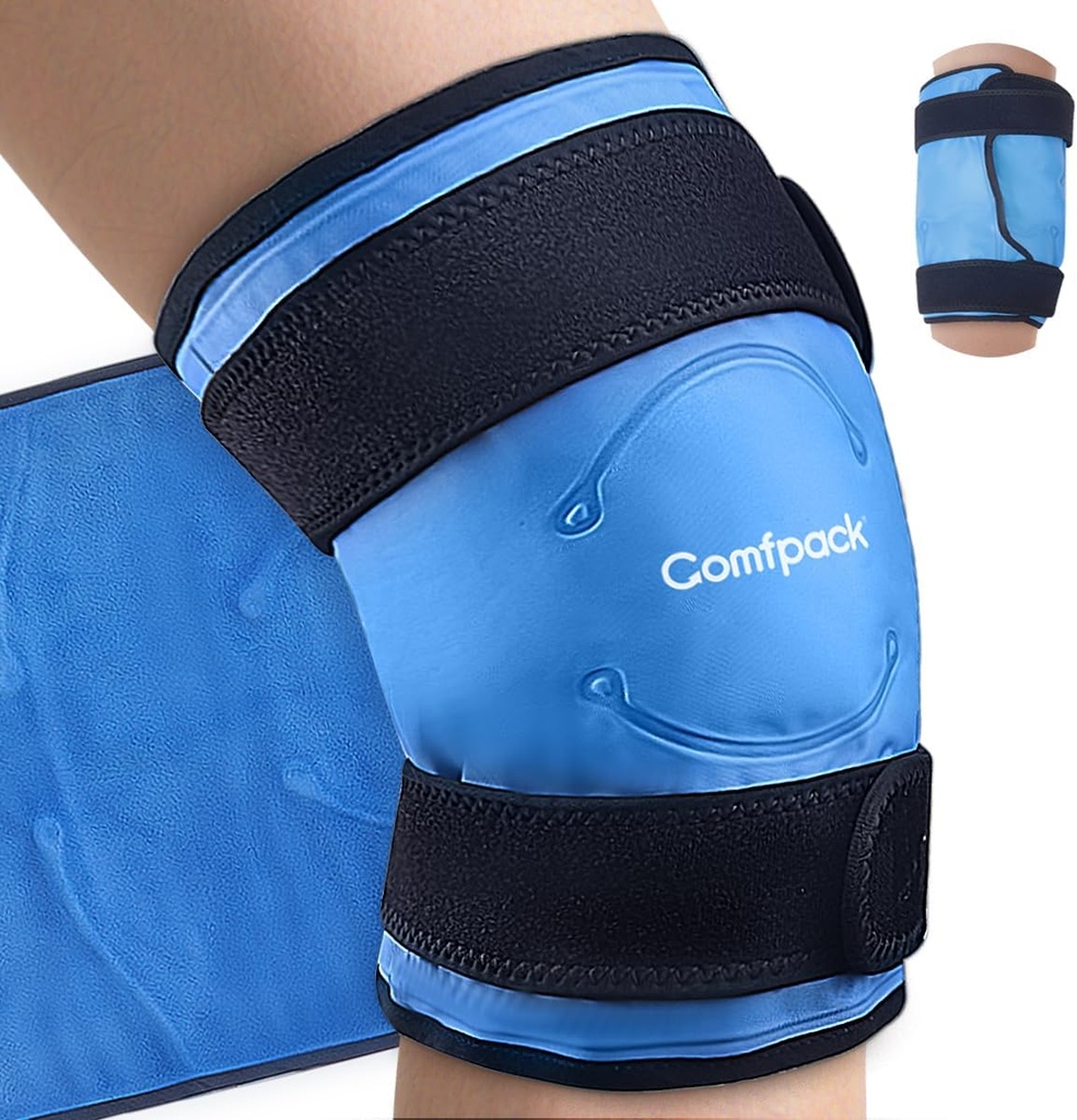 Großes Eispaket für Knieschmerzen Relief, flexible wiederverwendbare Wrap nach Chirurgie,Kalte Pack für Sportverletzungen, Schwellung, Arthritis, Meniscus Tear,ACL, Schmerzen Relief für Beine, Schulter, Ellbogen, Knöchel