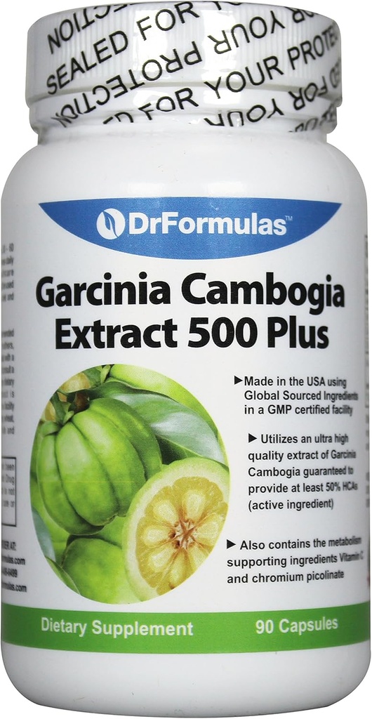 DrFormulas Garcinia Cambogia Extract 500 Plus, 90 Kapseln