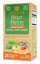 Hyleys Bitter Melon mit grünem Tee - Mango Flavor - 25 Teebeutel - Unterstützt gesunde Leberfunktion - Kräuterergänzung - (6 Packung - 150 Teebeutel insgesamt)