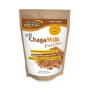 North American Herb & Spice ChagaMilk Drink Mix - 3.5 oz. - Adaptogen, Adrenal Support, Endurance & Stamina - Chaga Wildes Pilzpulver, Ganze Lebensmittel Kräuter - Non-GMO - 36 Servierungen