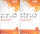 NOW Lösungen, Collagen Jelly Beauty Complex, Sweet Orange Flavor, 10 Jelly Sticks (Pack von 2)