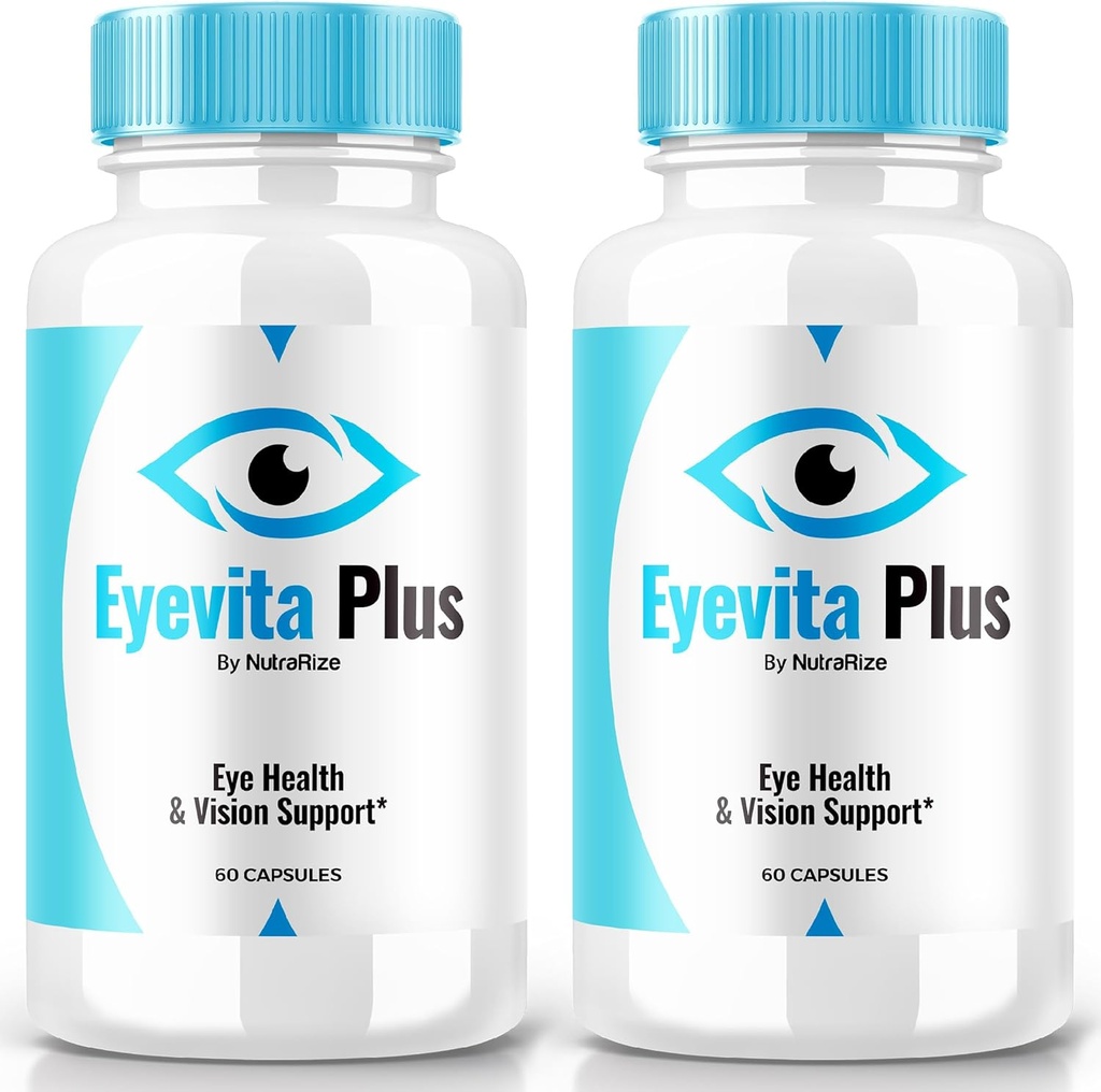(2 Pack) Eyevita Plus - Umfassende Unterstützung für Ihr Auge, Eyevita Plus Advanced Eye Nutrition, Eye Vitamins, All Natural Eye Health Formula, Eye Vita Plus Multivitamin Bewertungen (120 Kapseln)