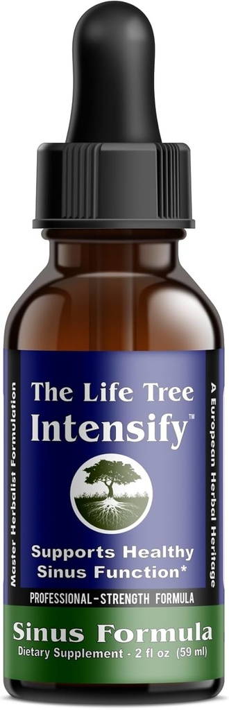 The Life Tree Intensify - Natürliche Sinus-Unterstützung | Professional Strength | Fördert atmen einfacher innerhalb nur Sekunden der Nutzung - 2 fl. oz Bottle.