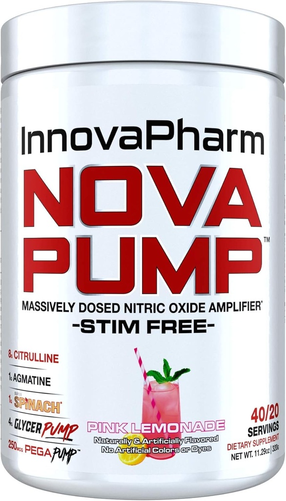 InnovaPharm NOVAPUMP (Pink Lemonade) - 11.2 Unzen