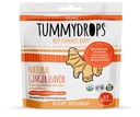 USDA Organic Natural Ginger Tummydrops, Gluten Free & Vegan, 33 Individuell Wrapped Drops in einer wiederverschließbaren Tasche