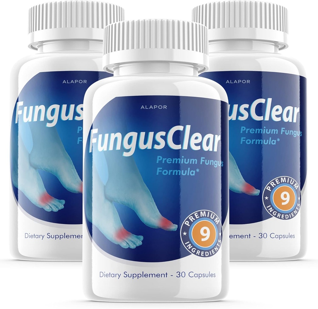 (3 Pack) Pilz klar - Probiotische Pillen, Advance Formula Fungusclear Capsules, Max, für 90 Tage Versorgung.