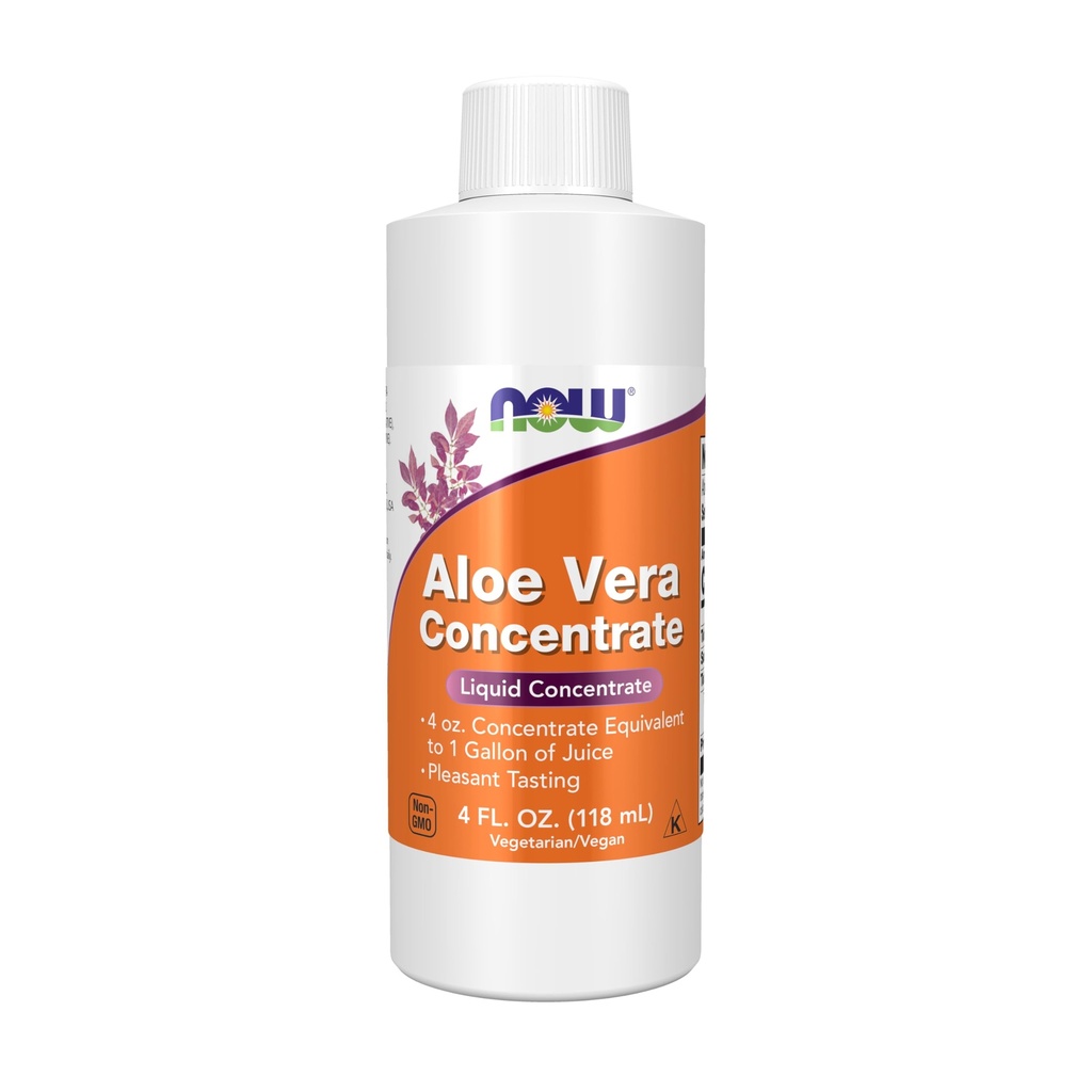 JETZT Nahrungsergänzungsmittel, Aloe Vera Konzentrat (40:1 Konzentrat Enthält aktive Polysaccharide), 4-Ounce