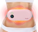 Tragbare Heizkissen für Cramps. Perioden Schmerz-Relief-Gerät und Menstruations-Heizkissen Massager für PMS, Rückenschmerzen. Cordless 3 Hitze-Modi Menstruation Cramp Relief Massage mit Pads für Frauen & Mädchen.