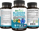 BioFinest Bladder Control Supplement für Männer und Frauen - 120 Veg. Kapseln - Sägen Palmetto, Cranberry, Kürbis Seed, Vitamin E, Boswellia, Dandelion Root - Urinary Tract Bladder Health - Made in USA