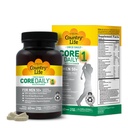 Country Life CORE Daily-1 Multivitamin für Herren 50+ - Glutenfrei, Energieunterstützung mit Coenzymierten B Vitaminen, Probiotika, Ganzes Essen und Verdauungsenzyme, Certified Gluten Free, 60 Tabletten