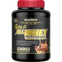 ALLMAX Nutrition Gold ALLWHEY, Chocolate- 5 lb - 24 Grams Protein Per Scoop - Glutenfrei, Low Carb & Low Sugar - ca. 71 Portionen