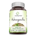 Erstaunlich Indien Ashwagandha Ergänzung | 500 Mg pro Servieren | 120 Veggie Kapseln | Non-GMO | Gluten Free | Made in USA | Ideal für Vegetarier