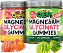 Magnesium Gummis Bundle – 2 Flaschen (je 60) – Erdbeeren Banana & Apple Kiwi