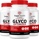 NutraRize (3 Pack) Zucker Gesundheit Glyco Optimizer Kapseln, Premium-Blut-Formel für gesünde Niveaus, Alle natürlichen Ergänzungen zu unterstützen Gesamt-Wellness, offizielle ZuckerGesundheit Bewertungen (180 Kapseln)