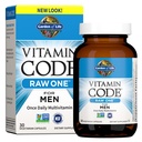 Garden of Life Vitamin Code Raw One for Men, Once Daily Multivitamin, 30 Capsules, One a Day Mens Vitamins Plus Fruit, Veggies & Probiotics for Mens Health, Vegetarian Multivitamins