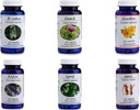 Hekma Center Ergänzungen Paket für Fibroide - 100% natürliche Kräuter, Vitamine und Nahrungsergänzungsmittel für Fibroide - Pure Organic - Vegan - Fibroid