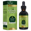 Go Nährstoffe Iodine Edge – Organic Nascent Iodine Liquid Supplement for Thyroid Support, Energy, Immune & Cognitive Health – High Absorption Drops - Natürliche Tincture für Frauen & Männer – 1 Unze