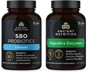 Antike Ernährung SBO Probiotics Kapseln, Ultimate, 60 Graf + Verdauungsenzym Kapseln, 90 Zähler
