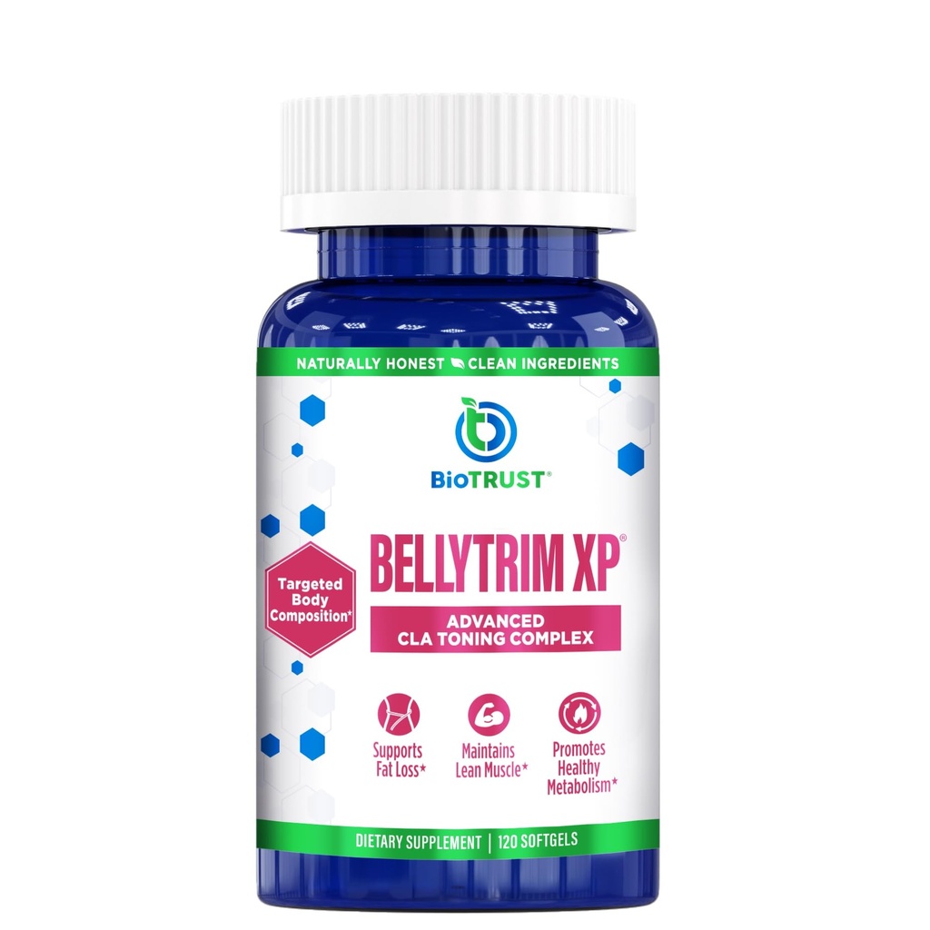 BioTrust BellyTrim XP Advanced CLA Toning Supplement, Konjugierte Linolsäure (60 Portionen)