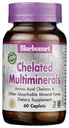 Bluebonnet Nutrition High Potency Chelat Multiminerals, Albion Chelat Minerals, Sojafrei, Glutenfrei, Non-GMO, Kosher Certified, Dairy-Free, 60 Caplets, 20 Portionen