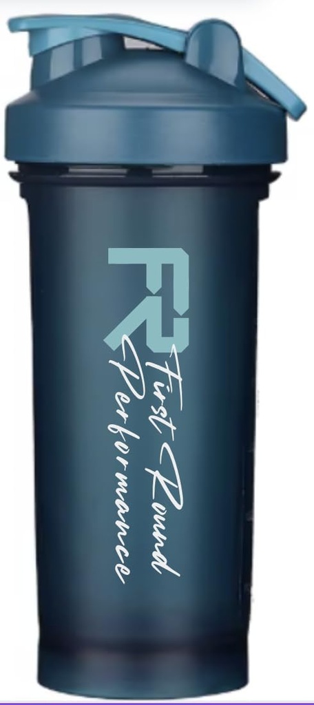 20 Unze Protein Shaker Bottle, Shaker Cup für Protein Drinks und Pre Workout (Teal)
