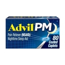 Advil PM 200 mg beschichtete Caplets 80 ea (Pack mit 3)