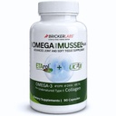 Bricker Labs Omega Cyclo - Mussel Plus UC-II, Premium NZ Green Lipped Mussel Plus UC-II Ungesättigte Art II Collagen, Die Ultimate Joint Supplement für gemeinsame Gesundheit und Komfort, 90 Kapseln