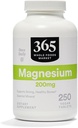 365 von Whole Foods Market, Magnesium 200mg, Vegan, 250 Tabletten