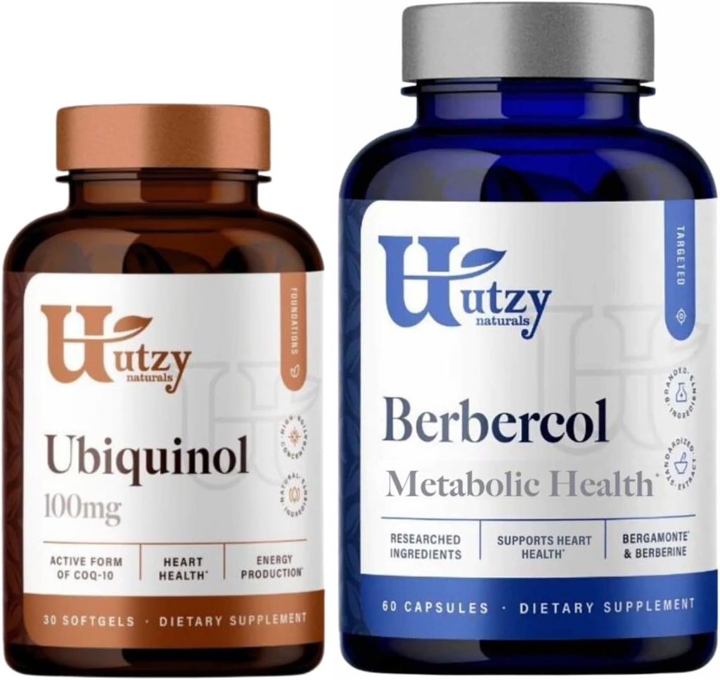 Utzy Heart Health Bundle | Ubiquinol und Berbecol
