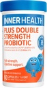 Inner Health Probiotics - Erhalten Balance von Gut Flora zu verbessern Verdauung, Immunsystem, reduzieren Gastro-Symptome wie Durchfall, Cramping & Schmerz - Einmal täglich - doppelte Stärke - 60 Zähler