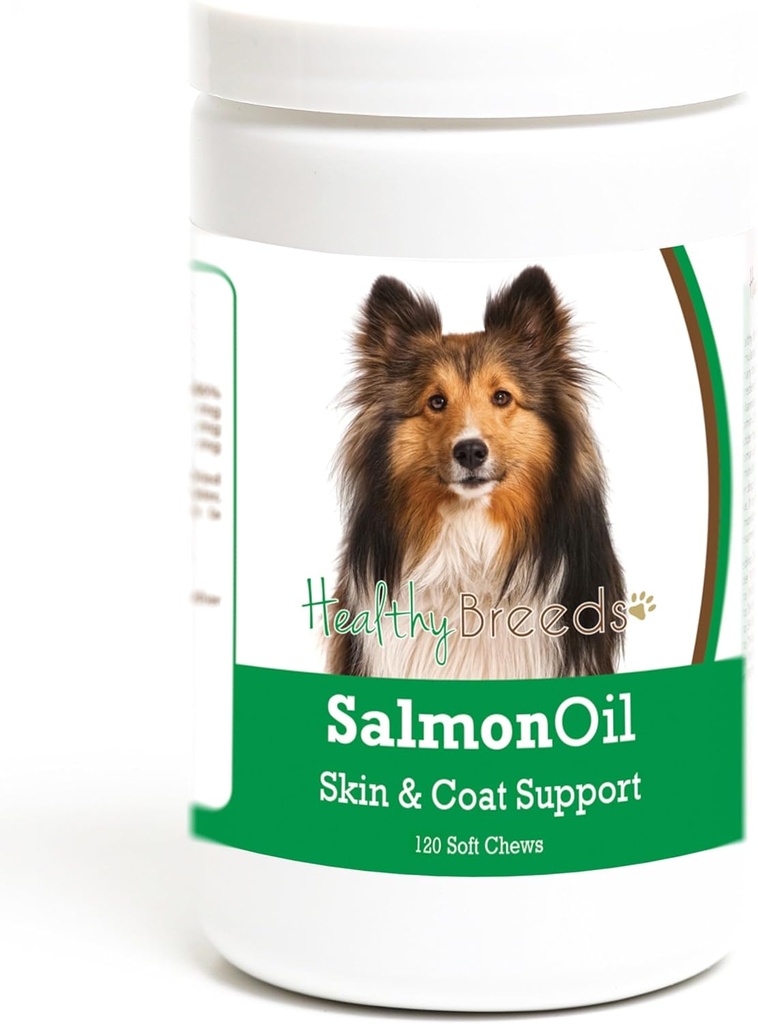 Gesunde Rassen Shetland Sheepdog Lachs Öl Weiche Käse 120 Count