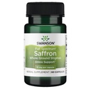 Swanson Full Spectrum Saffron (Whole Ground Stigmas)-Herbal Supplement Förderung der natürlichen Stimmung Unterstützung Stress &amp; Management - Organic Spanish Saffron Supplement-(60 Veggie Capsules, 15mg Jeder)