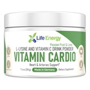 High-Dosed 2000mg Vitamin C & L-Lysine Trinkmischung Pulver | Herz, Arterien, Kollagen & Immununterstützung | Passionsfrucht & Lime | Stomach-Friendly | Non-GMO Sugar-Free Vegan Doctor-Formuliert | 210g Größe
