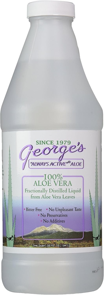 Georges Aloe Vera Drink,Liquid 32 Fl Oz (Pack mit 1)