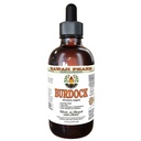 Burdock Alcohol-Free Liquid Extract, Organic Burdock (Arctium Lappa) Getrocknete Wurzel Glycerite Hawaii Pharm Natural Herbal Supplement 4 oz
