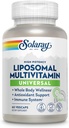 SOLARAY Liposomal Multivitamin für Männer und Frauen, hohe Potenz, Enhanced Absorption Vitamin C, Vitamin D, Biotin, Methyl B-12, Odor Neutral & Gentle Digestion, 30 Servietten, 60 VegCaps