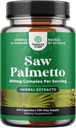 Natures Craft Extra Strength Saw Palmetto Extract - Advanced Saw Palmetto für Damen und Herren Haar Gesundheit und urinärliche Unterstützung mit Pflanzen Sterols & Flavonoids - Potent Kräuterergänzung 120 Kapseln