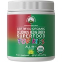 Kids Greens und Reds Superfood Powder. Best Verkostung Bio Vegan Super Food Juice mit 25+ Echte Früchte und Gemüse. Gluten Free Real Food Vitamins. Grüne und rote Superfood-Ergänzung für Kinder