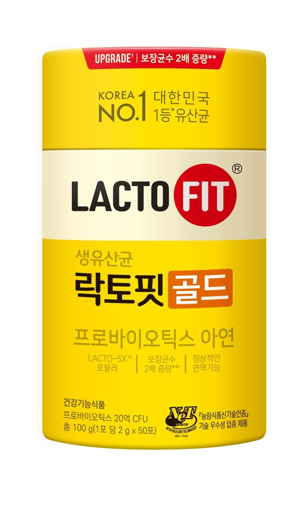 [Chong Kun Dang] Lacto-Fit ProBiotics Gold (1 Packung),3,53 Unze