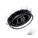 Lashify Curl 10mm Gossamer DIY Wimpern Extensions Refill, Schwarz, Einfache Falsche Wimpern für einen natürlichen Look