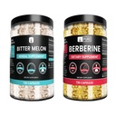 Pure Original Zutaten Goldenseal Berberine & Bitter Melon Kapseln Bundle, (730 Kapseln) Kein Magnesium oder Reisfüller