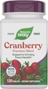 Nature's Way Cranberry Premium Blend, unterstützt Urinary Tract Health*, Mit Vitamin C, Für Männer und Frauen, keine Gluten, 120 Tabletten (Packaging Mai Vary)