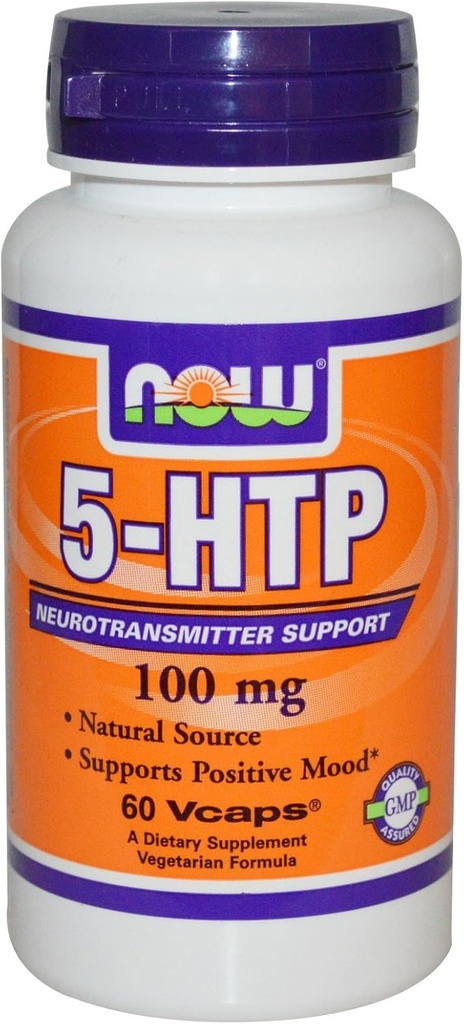 5-HTP 100mg 60 VegiCaps (Pack of 2)