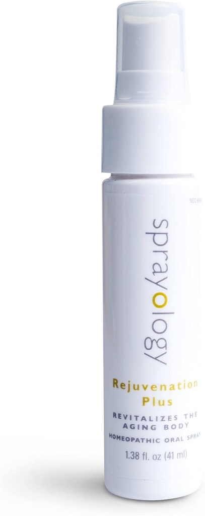 Sprayology Rejuvenation Plus | Revitalisiert die Aging Body | Energy Supplement for Fatigue and Anti-Aging | Vegan, Gluten & Lactose Free | 30 Day Supply (1.38 fl oz)