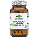 Pure Mountain Botanicals Rhodiola Rosea Supplement - 60 Capsules 250mg - Root Extract Standardized 3% Rosavins 1% Salidroside - Vegan Kosher Gluten Free