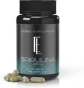 Enchanted Living Spirulina Capsules - 90 x 500 mg, High-Potency Plant-Based Superfood, Supplements, Non-GMO Gemüse Cellulose Vegan Friendly Capsules